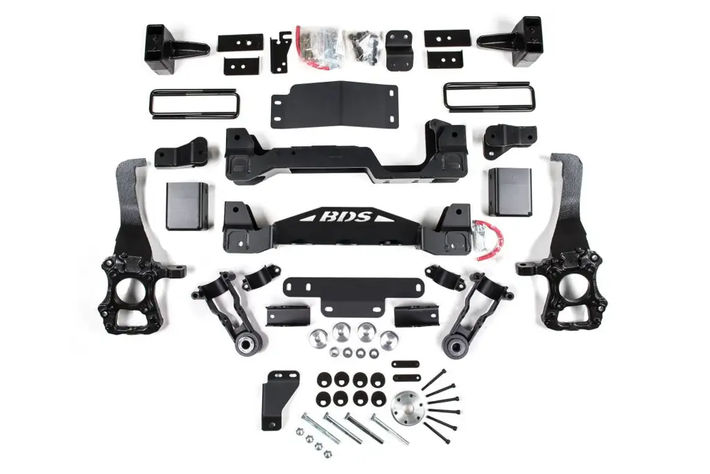 4 Inch Lift Kit | 2019-2020 Ford F150 Raptor 4WD | 4 Inch Rear Block Kit | BDS Suspension image 2