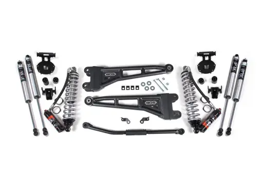2.5 Inch Lift Kit w/ Radius Arm | FOX 2.5 Performance Elite Coilover | Ford F250/F350 Super Duty (2011-2016) 4WD Diesel | No Rear Block | BDS Suspension