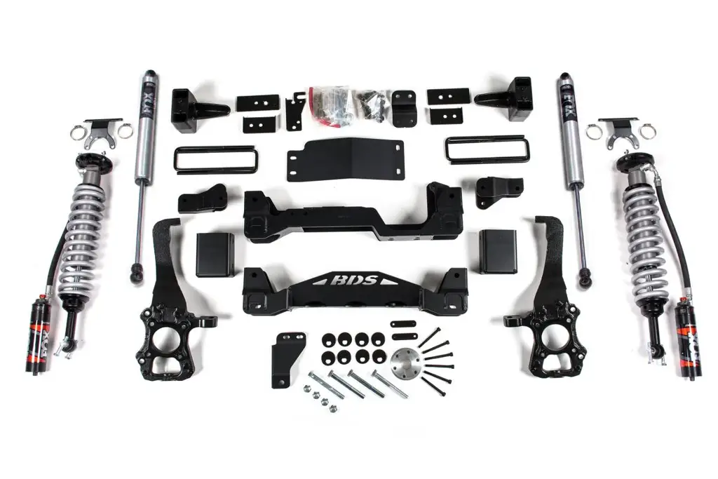4 Inch Lift Kit | FOX 2.5 Performance Elite Coil-Over | Ford F150 (2015-2020) 4WD | BDS Suspension