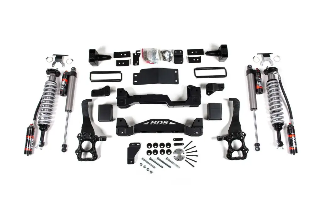 6 Inch Lift Kit | FOX 2.5 Performance Elite Coil-Over | Ford F150 (2015-2020) 4WD | w/ FOX 2.5 Performance Elite Rear Shocks | BDS Suspension image 2