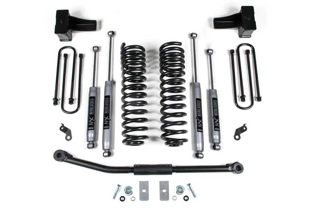 2.5 Inch Lift Kit | Ford F250/F350 Super Duty (2011-2016) 4WD Diesel | 4 Inch Block Kit | FOX 2.0 Performance Series | BDS Suspension