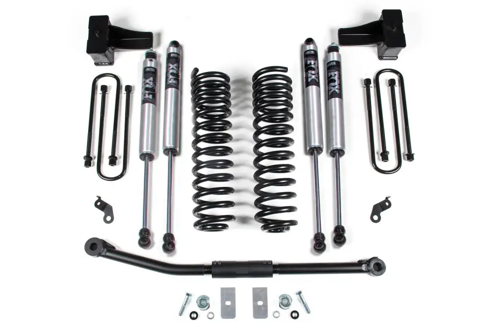 2.5 Inch Lift Kit | Ford F250/F350 Super Duty (2011-2016) 4WD Diesel | 5 Inch Block Kit | FOX 2.0 Performance Series | BDS Suspension image 2