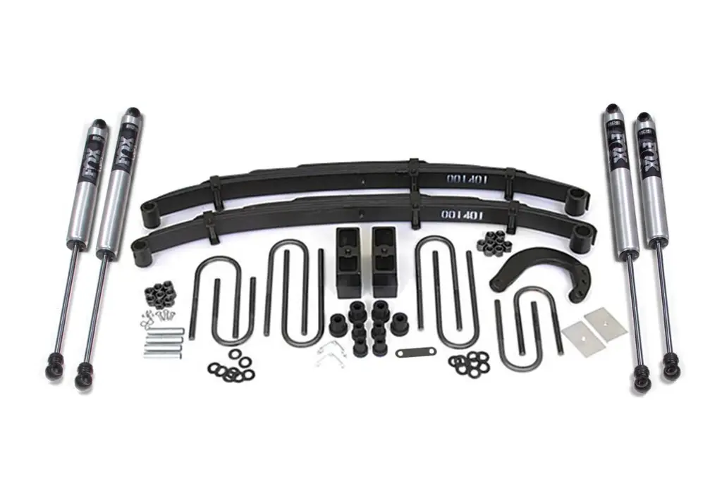 4 Inch Lift Kit | Chevy/GMC 3/4 Ton Truck/Suburban (1973-1976) 4WD | 4 Inch Block Kit | FOX 2.0 Performance Series | BDS Suspension image 2
