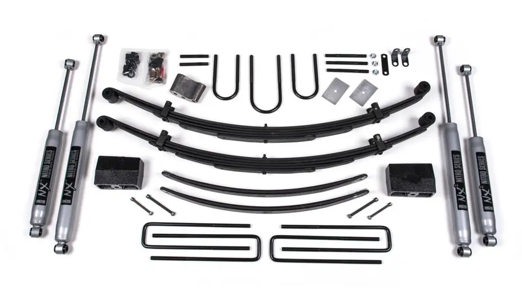 5 Inch Lift Kit | 1969-1973 Dodge Ram W100/W200 4WD | w/ NX2 Nitro Series Shocks | BDS Suspension
