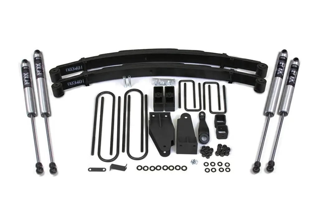 4 Inch Lift Kit | Ford F250 TTB (1987-1996) 4WD | w/ FOX 2.0 Performance Series Shocks | BDS Suspension image 2