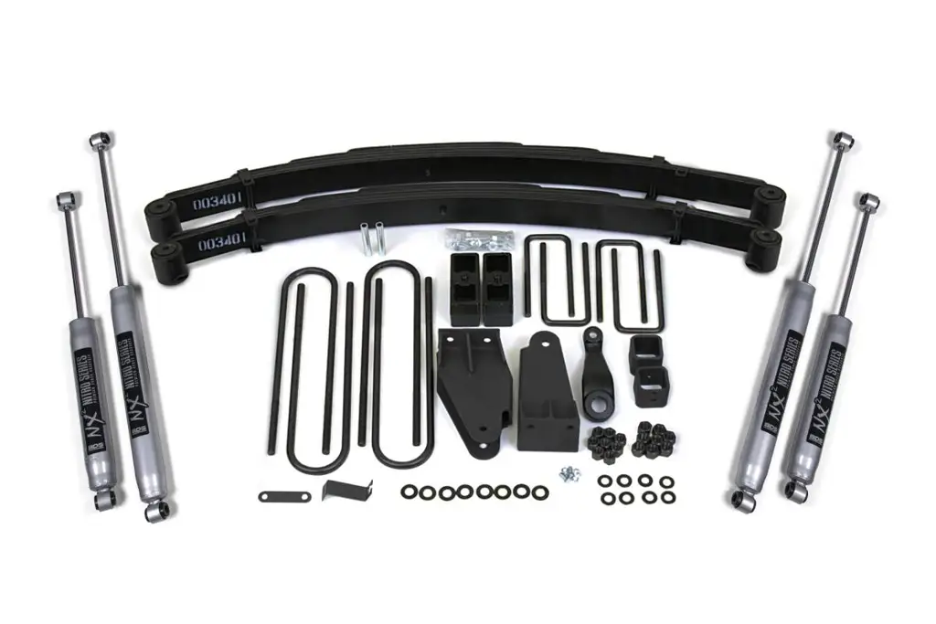 4 Inch Lift Kit | Ford F250 TTB (1987-1996) 4WD | w/ NX2 Nitro Series Shocks | BDS Suspension