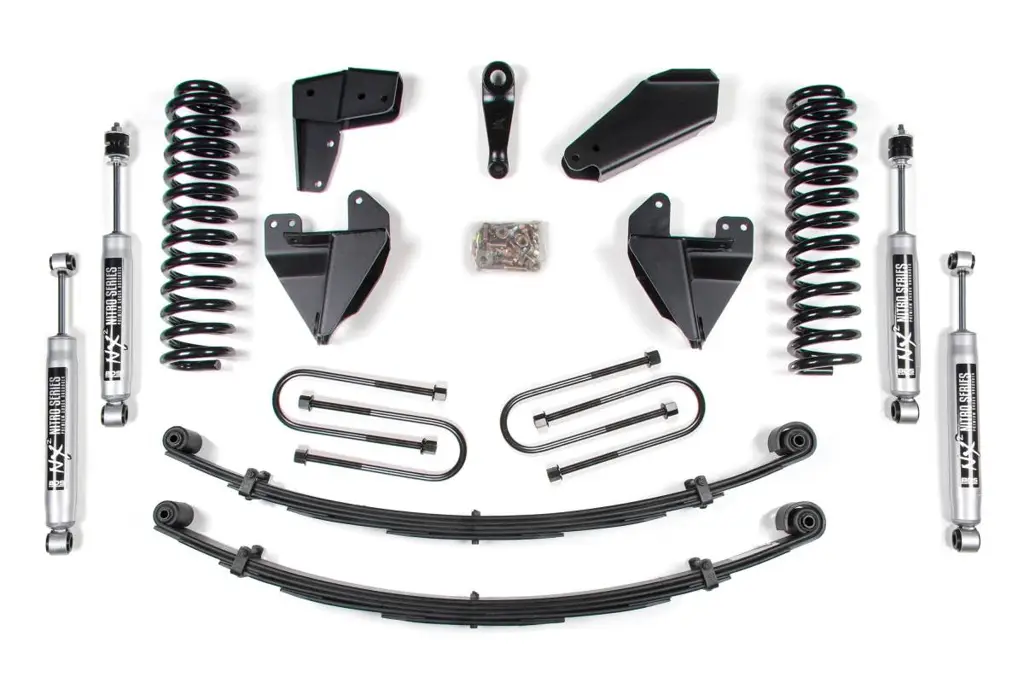 6 Inch Lift Kit w/ Radius Arms | 1980-1996 Ford Bronco 4WD | Block Kit & Add-A-Leaf | BDS Suspension