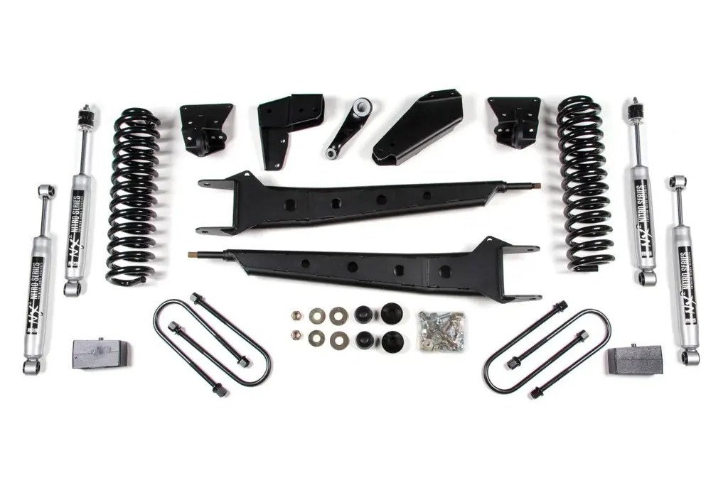 4 Inch Lift Kit w/ Radius Arms | 1980-1996 Ford Bronco 4WD | Block Kit | BDS Suspension
