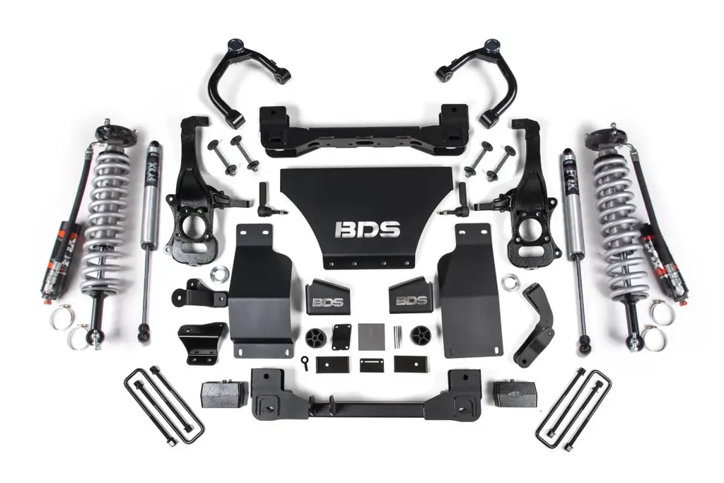 6 Inch Lift Kit | FOX 2.5 Performance Elite Coil-Over | Chevy Silverado / GMC Sierra 1500 (2019-2026) 4WD | w/ FOX 2.5 Performance Elite Rear Shocks | BDS Suspension
