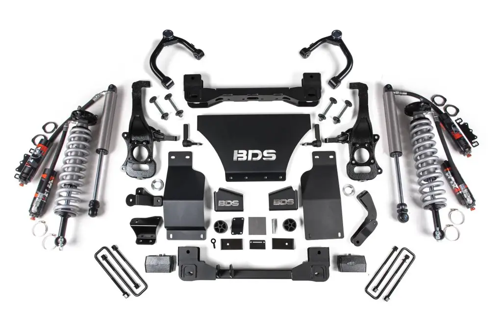 6 Inch Lift Kit | FOX 2.5 Performance Elite Coil-Over | Chevy Silverado / GMC Sierra 1500 (2019-2026) 4WD | w/ FOX 2.5 Performance Elite Rear Shocks | BDS Suspension image 2