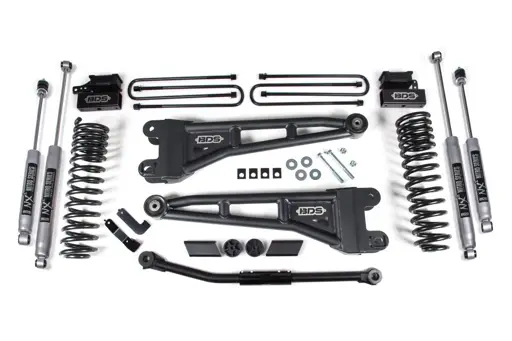 2.5 Inch Lift Kit w/ Radius Arm | Ford F450 Super Duty (2020-2022) 4WD | w/ FOX 2.0 Performance Series Shocks | BDS Suspension