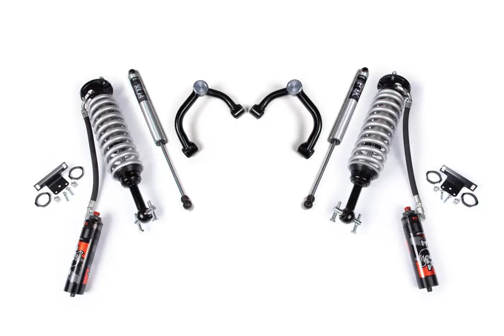 2 Inch Leveling Kit | FOX 2.5 PE Coil-Overs & FOX 2.0 Rear Shocks | Ford F-150 (2021-2026) 4WD | w/ UCA Headlight Sensor | BDS Suspension image 2