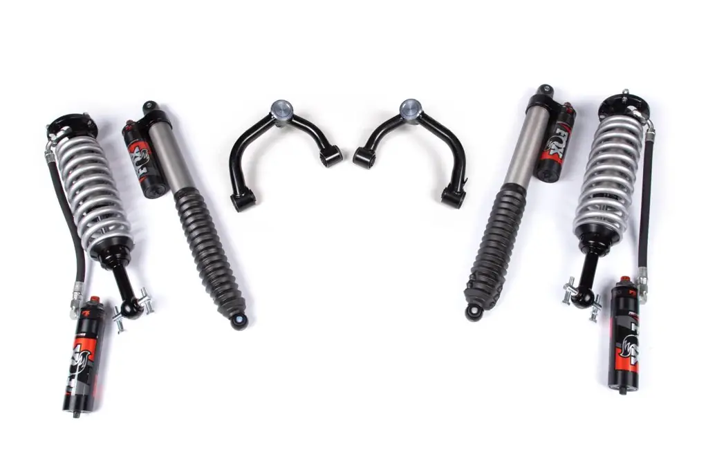 2 Inch Leveling Kit | FOX 2.5 PE Coil-Overs & FOX 2.5 PE Rear Shocks | Ford F-150 (2021-2026) 4WD | No UCA Headlight Sensor | BDS Suspension image 2