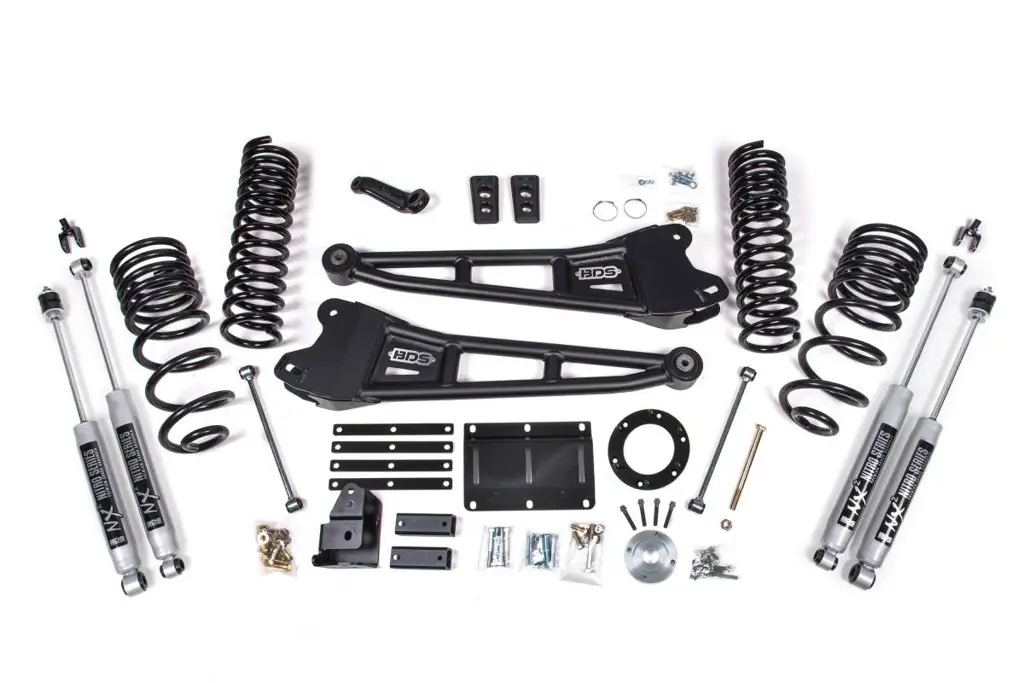 6 Inch Lift Kit w/ Radius Arm | Ram 2500 (2014-2018) 4WD Diesel | FOX 2.5 Performance Elite Shocks | BDS Suspension