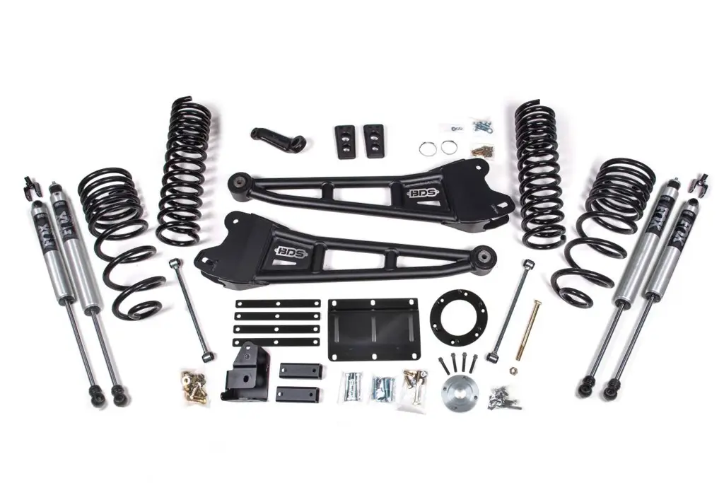 6 Inch Lift Kit w/ Radius Arm | Ram 2500 (2014-2018) 4WD Diesel | FOX 2.0 Performance Series Shocks | BDS Suspension image 2