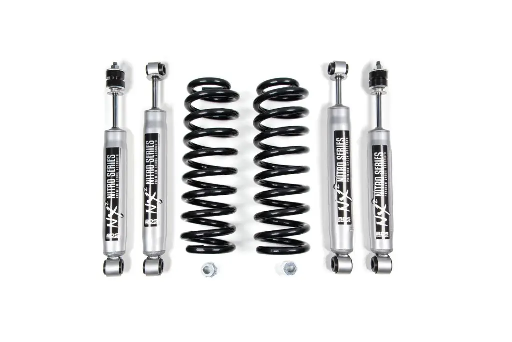 2 Inch Leveling Kit | 1980-1996 Ford Bronco 4WD | w/ Rear Leaf Springs | BDS Suspension