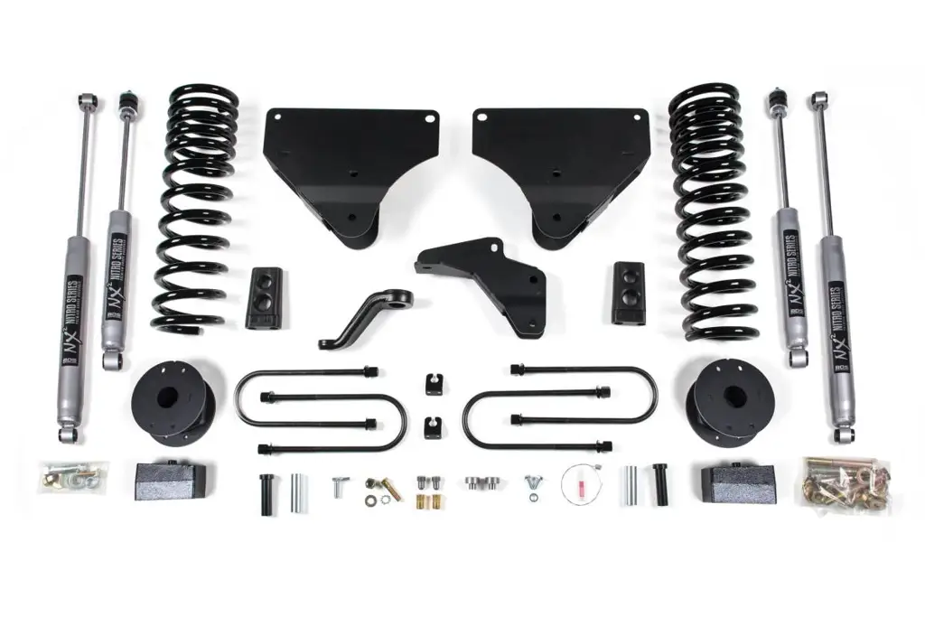 4 Inch Lift Kit | Ram 3500 w/ Rear Air Ride (2013-2018) 4WD Diesel | NX2 Nitro Series Shocks | BDS Suspension