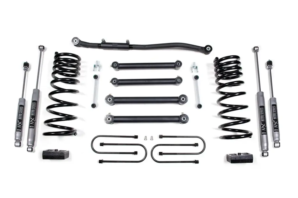 3 Inch Lift Kit | Dodge Ram 2500 (2003-2013) & 3500 (2003-2012) 4WD Diesel | 4 Inch Axle | FOX 2.0 Performance Series | BDS Suspension