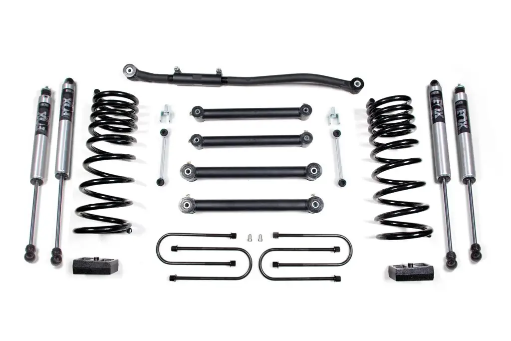 3 Inch Lift Kit | Dodge Ram 2500 (2003-2013) & 3500 (2003-2012) 4WD Diesel | 4 Inch Axle | FOX 2.0 Performance Series | BDS Suspension image 2