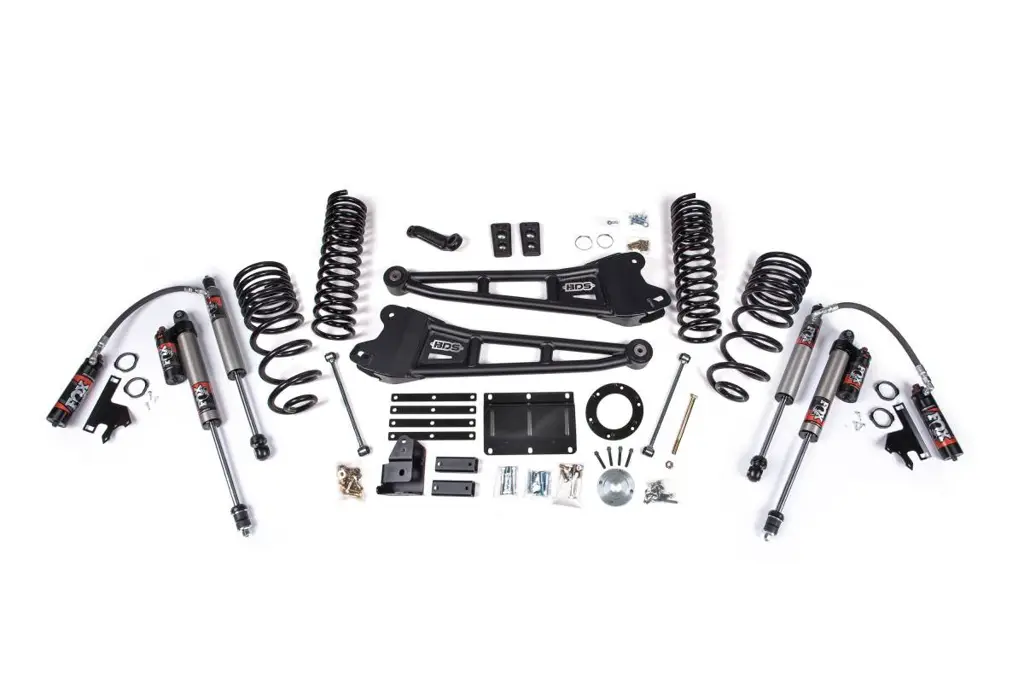 5.5 Inch Lift Kit w/ Radius Arm | Ram 2500 2014-2018 4WD Gas | FOX 2.5 Performance Elite Shocks | BDS Suspension image 2
