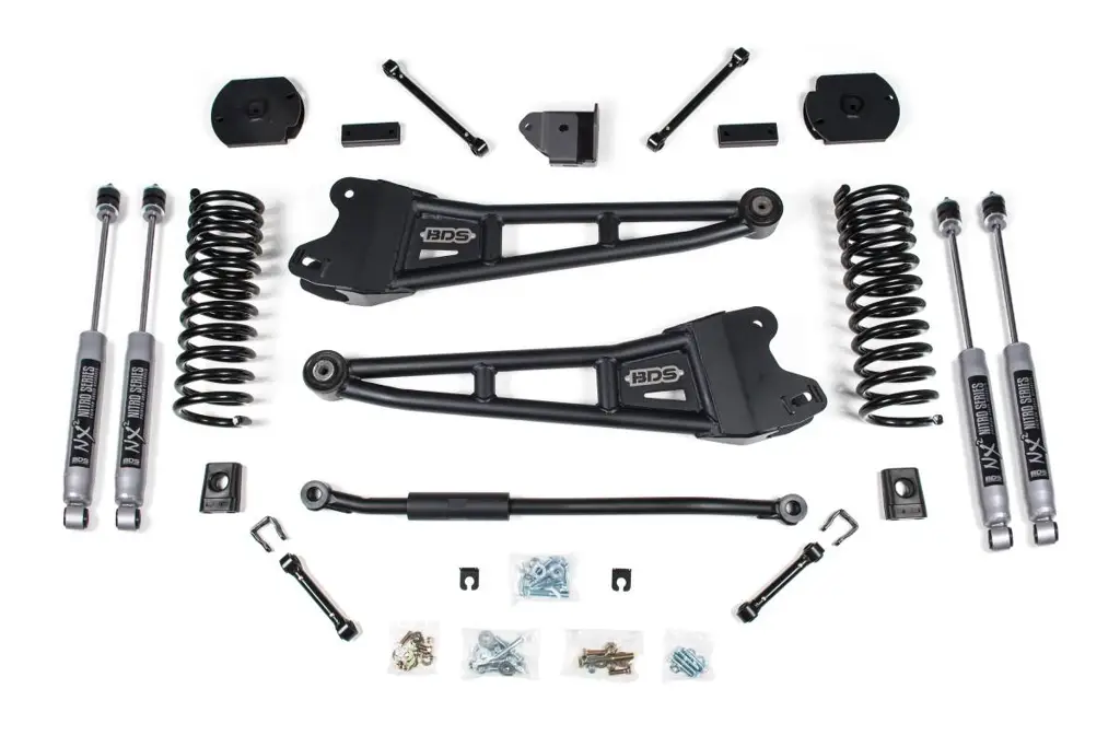 3 Inch Lift Kit w/ Radius Arm | Ram 2500 (2014-2018, 2025) 4WD Diesel | FOX 2.5 Performance Elite | BDS Suspension
