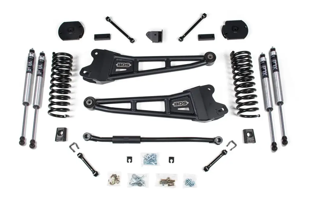 3 Inch Lift Kit w/ Radius Arm | Ram 2500 (2014-2018, 2025) 4WD Diesel | FOX 2.0 Performance Series | BDS Suspension image 2