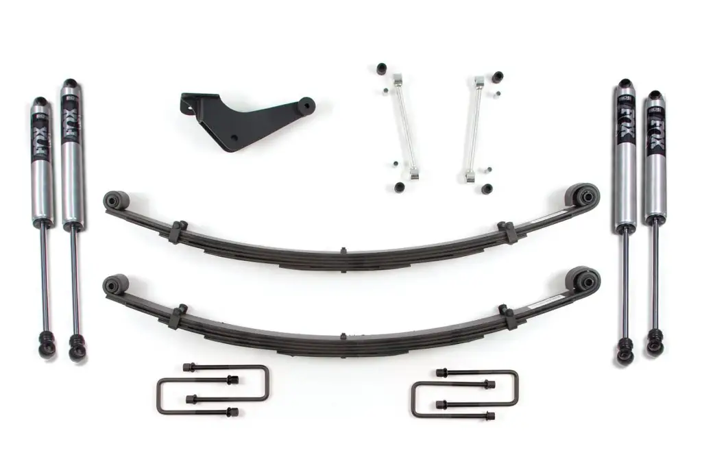 2 Inch Leveling Kit | Ford F250/F350 Super Duty (1999-2004) 4WD | Square U-Bolts | FOX 2.0 Performance Series | BDS Suspension image 2
