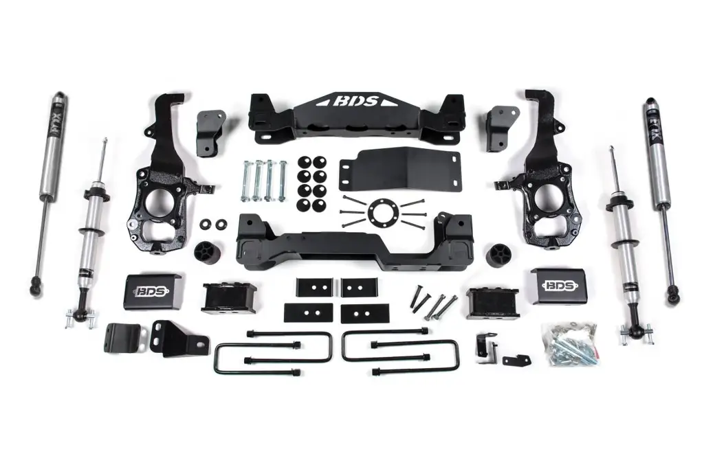 6 Inch Lift Kit | FOX 2.0 Strut | 4 Inch Rear Block Kit | Ford F150 (2021-2026) 4WD | BDS Suspension image 2