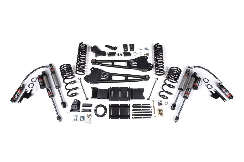 4 Inch Lift Kit w/ Radius Arms | Ram 2500 (2019-2024) 4WD Diesel | FOX 2.5 Performance Elite Shocks | BDS Suspension image 2