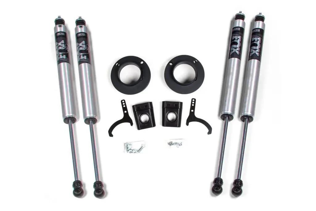 2 Inch Leveling Kit | Ram 2500 w/ Rear Air Ride (2014-2026) 4WD | FOX 2.0 Performance Series Shocks | BDS Suspension image 2