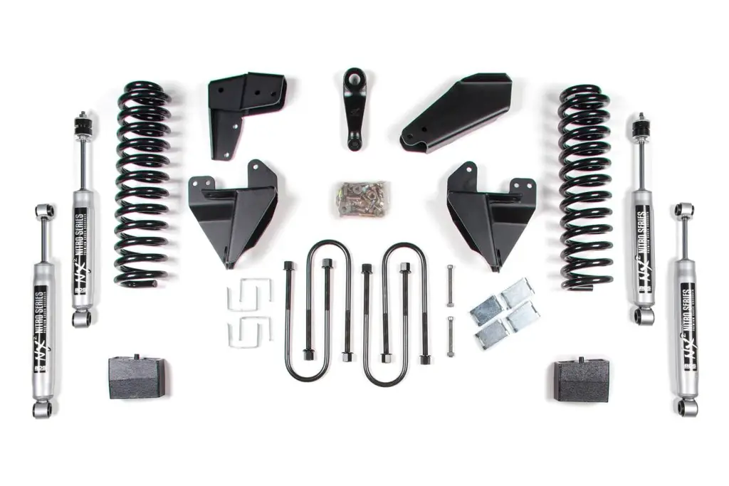 6 Inch Lift Kit | Ford F100/F150 (1980-1996) 4WD | 4 Inch Block Kit with Add-A-Leaf | BDS Suspension