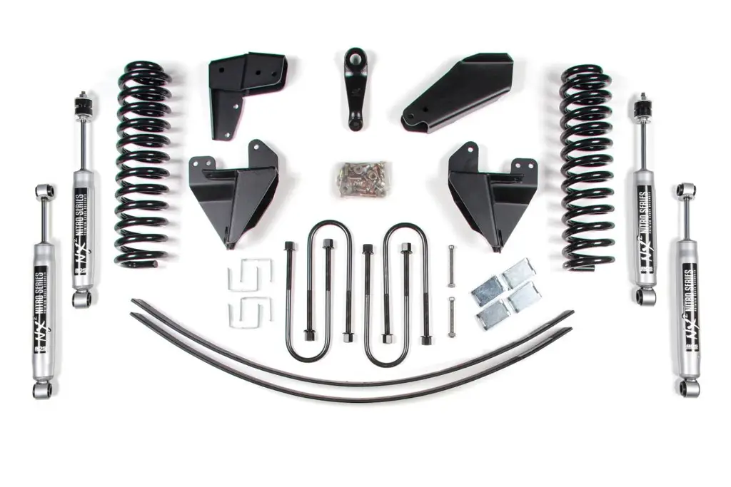 4 Inch Lift Kit | Ford F100/F150 (1980-1996) 4WD | Dual Add-A-Leaf Rear Kit | BDS Suspension image 2