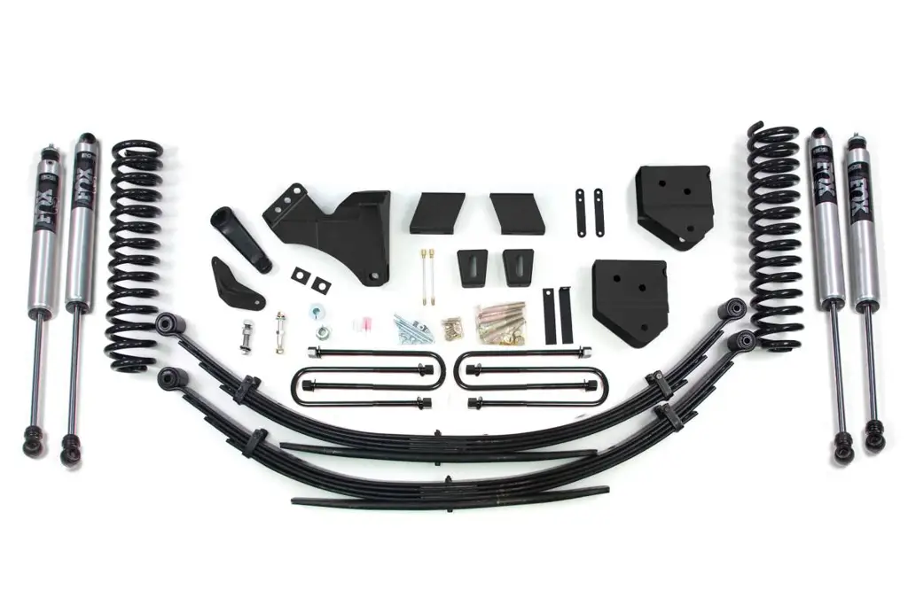 4 Inch Lift Kit | 2008-2010 Ford F250/F350 Super Duty 4WD Gas | Rear Leaf Springs | FOX 2.0 Performance Series | BDS Suspension image 2