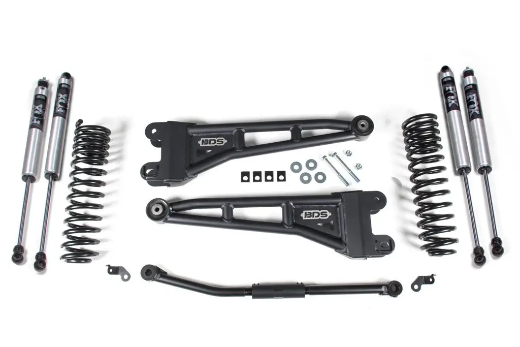 2.5 Inch Lift Kit w/ Radius Arm | Ford F250/F350 Super Duty (2011-2016) 4WD Diesel | No Rear Block | FOX 2.0 Performance Series | BDS Suspension image 2