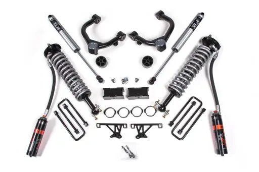 1.5 Inch Lift Kit | FOX 2.5 Performance Elite Coil-Over & FOX 2.5 Performance Elite Rear Shocks | Chevy Trail Boss / GMC AT4 1500 (2019-2024) 4WD | BDS Suspension