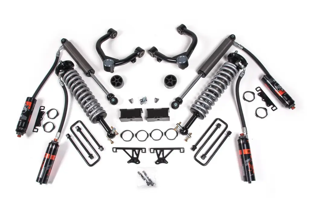 1.5 Inch Lift Kit | FOX 2.5 Performance Elite Coil-Over & FOX 2.5 Performance Elite Rear Shocks | Chevy Trail Boss / GMC AT4 1500 (2019-2024) 4WD | BDS Suspension image 2