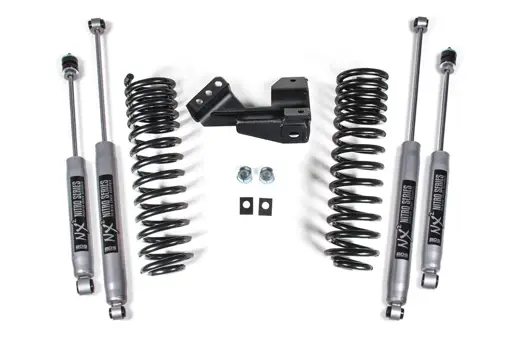 1-2 Inch Leveling Kit | Performance Spring | Ford F250/F350 Super Duty (2017-2026) 4WD | w/ FOX 2.0 Performance Series Shocks | BDS Suspension