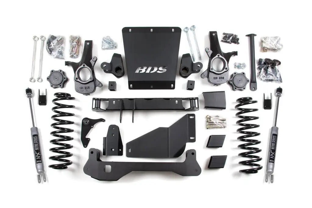 6 Inch Lift Kit | 2000-2006 Chevy/GMC Avalanche, Suburban, Tahoe, Yukon 1500 4WD | Auto Ride Equipped | BDS Suspension image 2