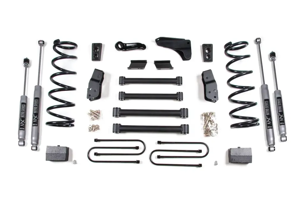 6 Inch Lift Kit | Dodge Ram 2500 (2009-2013)/3500 (2009-2012) 4WD Diesel | Leaf Springs | 4 Inch Axle | NX2 Nitro Series | BDS Suspension