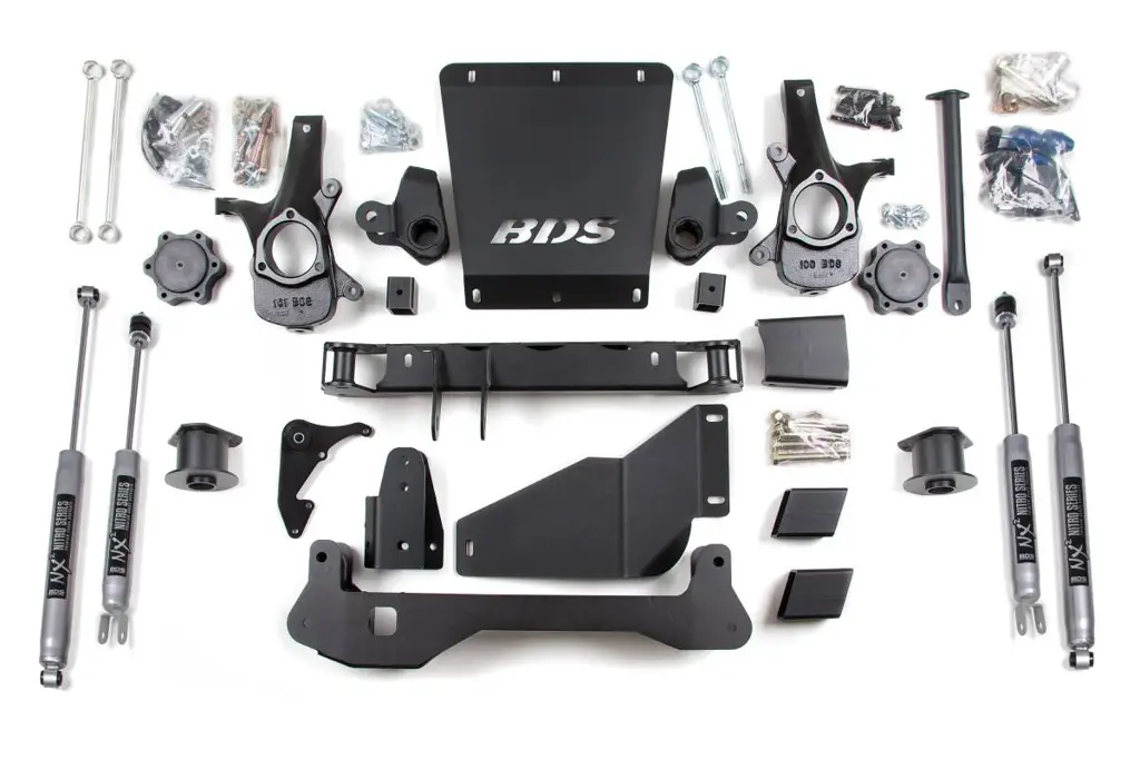 4 Inch Lift Kit | Chevy/GMC Avalanche, Suburban, Tahoe & Yukon 1500 (2000-2006) 4WD | Auto Ride Equipped | BDS Suspension