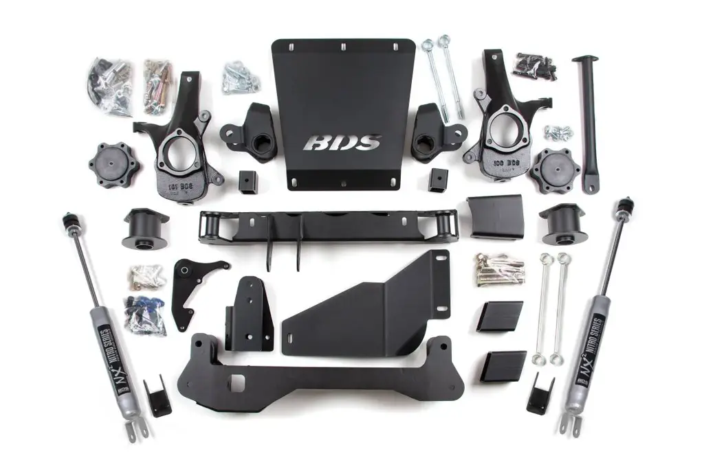 4 Inch Lift Kit | Chevy/GMC Avalanche, Suburban, Tahoe & Yukon 1500 (2000-2006) 4WD | Auto Ride Equipped | BDS Suspension image 2