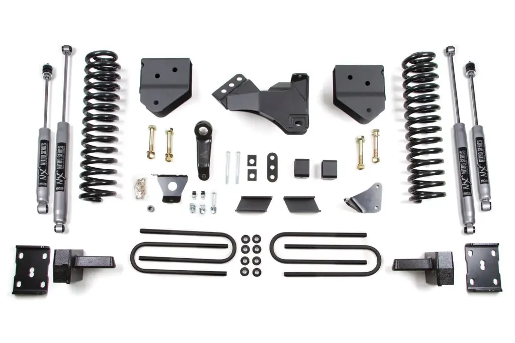 4 Inch Lift Kit | Ford F250/F350 Super Duty (2011-2016) 4WD Diesel | Leaf Springs | FOX 2.0 Performance Series Shocks | BDS Suspension
