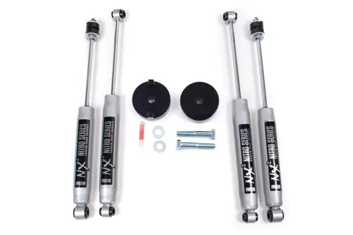1 Inch Leveling Kit | Coil Spacer | Ford F250/F350 Super Duty (2005-2016) 4WD | w/ FOX 2.0 Performance Series Shocks | BDS Suspension