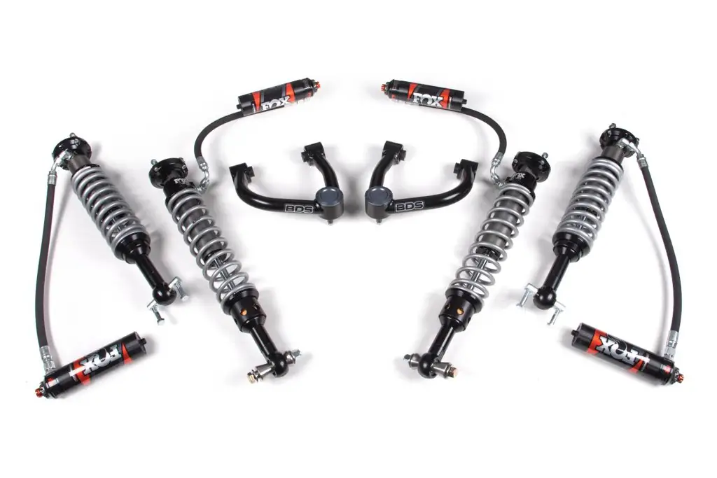 3 Inch Lift Kit | FOX 2.5 Performance Elite Coilover | Ford Bronco 4-Door (2021-2025) | Uniball UCAs | BDS Suspension image 2