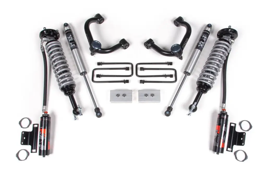3 Inch Lift Kit | FOX 2.5 Performance Elite Coil-Over & FOX 2.5 Performance Elite Rear Shocks | Ford F150 (2014-2020) 4WD | BDS Suspension