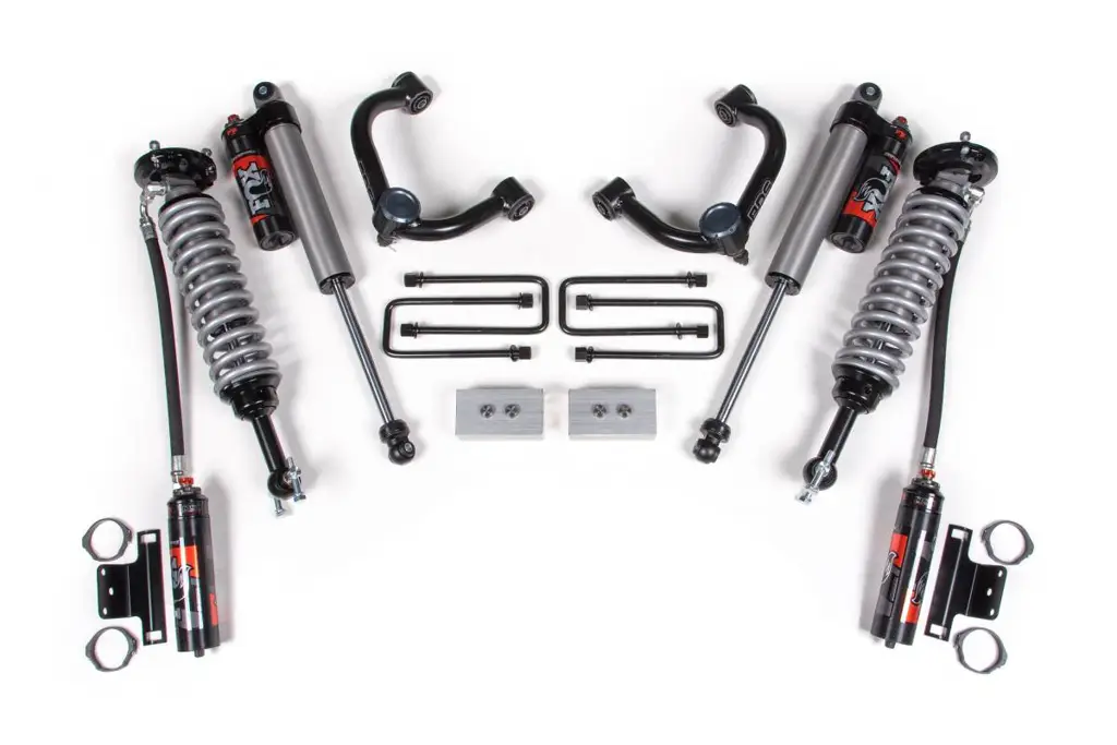 3 Inch Lift Kit | FOX 2.5 Performance Elite Coil-Over & FOX 2.5 Performance Elite Rear Shocks | Ford F150 (2014-2020) 4WD | BDS Suspension image 2
