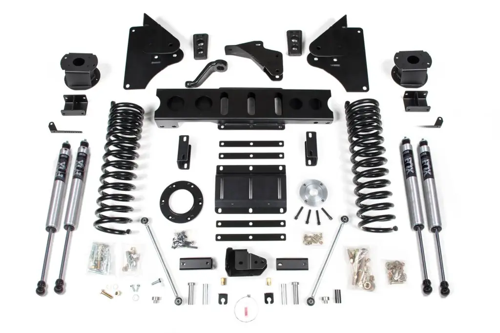 6 Inch Lift Kit | Ram 2500 w/ Rear Air Ride (2014-2018) 4WD Diesel | w/ FOX 2.0 Performance Series Shocks | BDS Suspension image 2