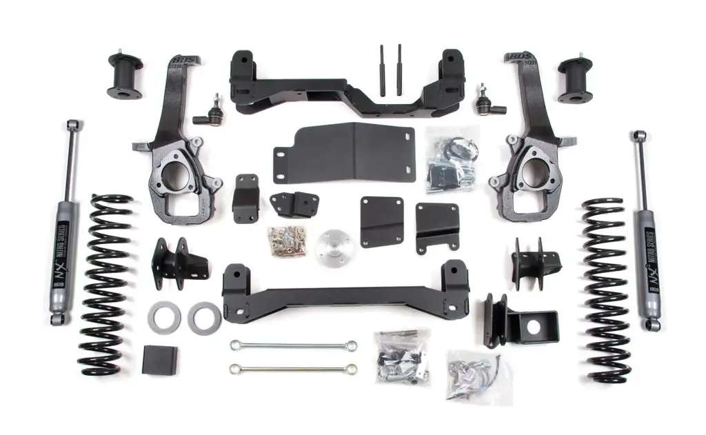 6 Inch Lift Kit | Dodge Ram 1500 (2009-2011) 4WD | 5 Inch Coil Springs | NX2 Nitro Series Shocks | BDS Suspension