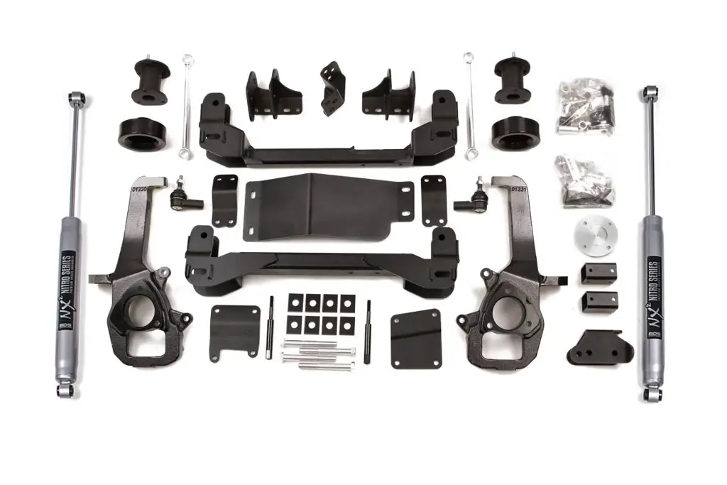 4 Inch Lift Kit | Ram 1500 (2013-2018) 4WD | 3 Inch Rear Coil Springs | NX2 Nitro Series Shocks | BDS Suspension