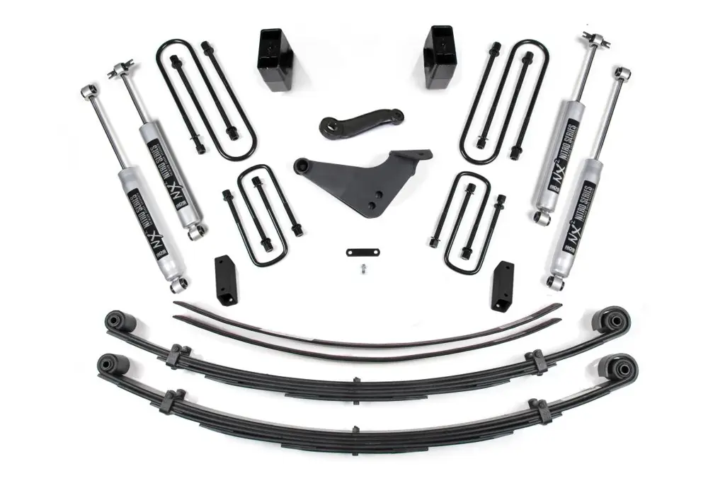 6 Inch Lift Kit | 2000-2005 Ford Excursion 4WD | Block Kit & Add-A-Leaf | FOX 2.0 Performance Series | BDS Suspension